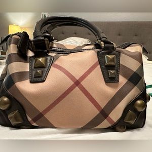 Burberry Supernova Mega Stud Chester Bowling Bag